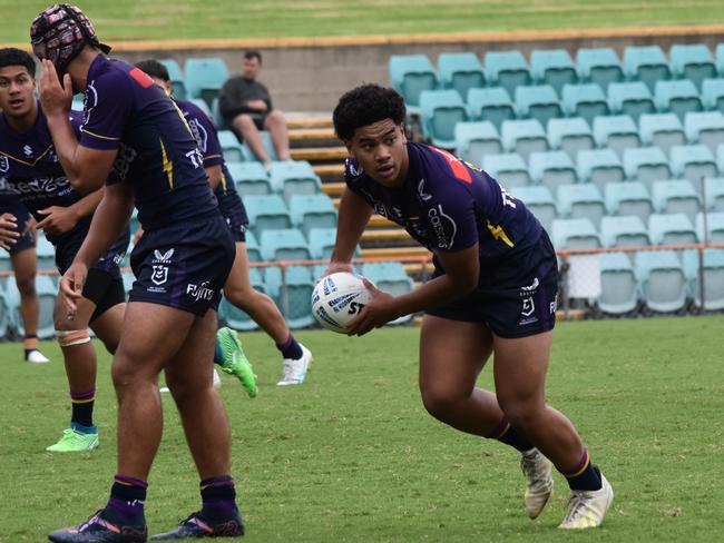 Lockyer-Azile Foliola is a highly regarded hooker coming through the Victorian ranks. Picture: Sean Teuma