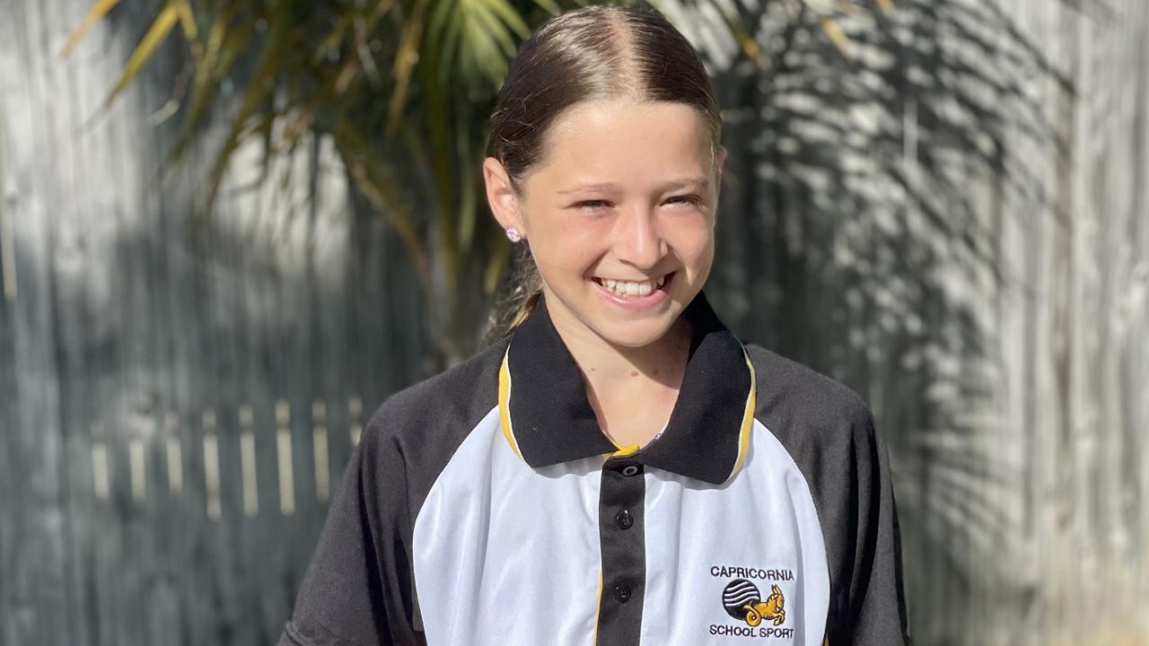 Lani Minster has been selected for Queensland's Under-12s AFL team. Picture: Max O'Driscoll.