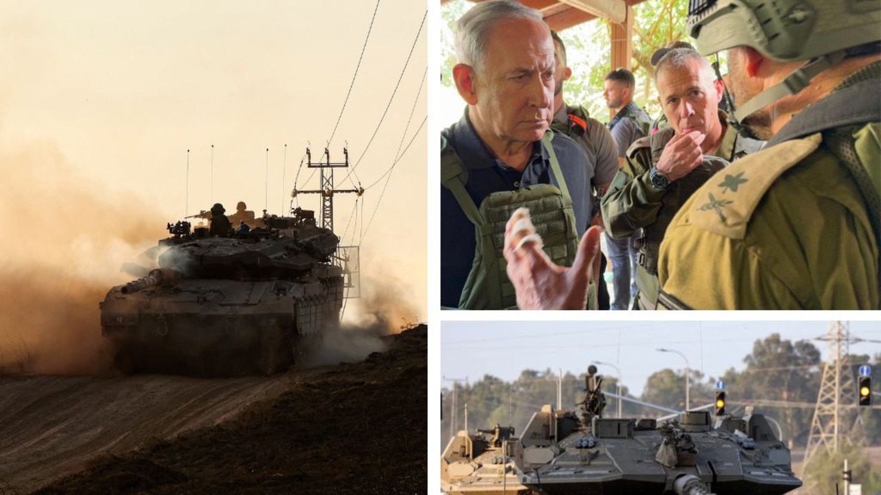 Israeli troops and tanks have been amassed near the border early this morning amid fears a full-scale ground invasion is looming.