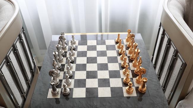 Chess is a wonderful thing, full of intrigue, complexity and strategy, as well as symbolic violence and ruthless confrontation. Picture: John Feder/The Australian.