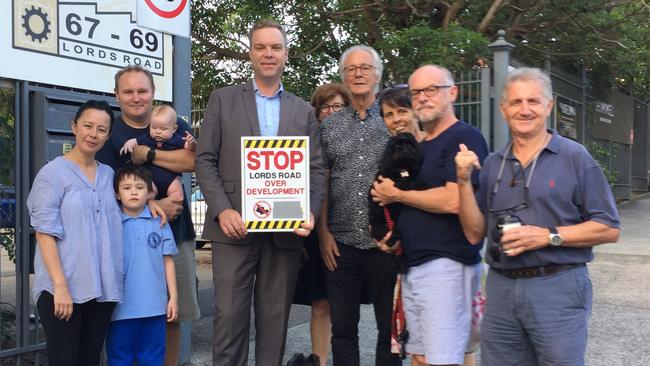 Residents and Balmain State Greens MP Jamie Parker welcome today's decision on Lords Rd