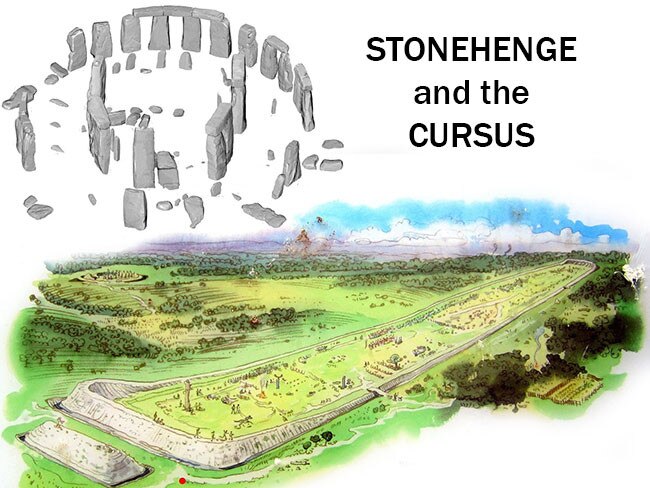 Mystery mound ... The purpose of the huge enclosed “Cursus” alongside Stonehenge has long been a mystery. Source: National Heritage Trust