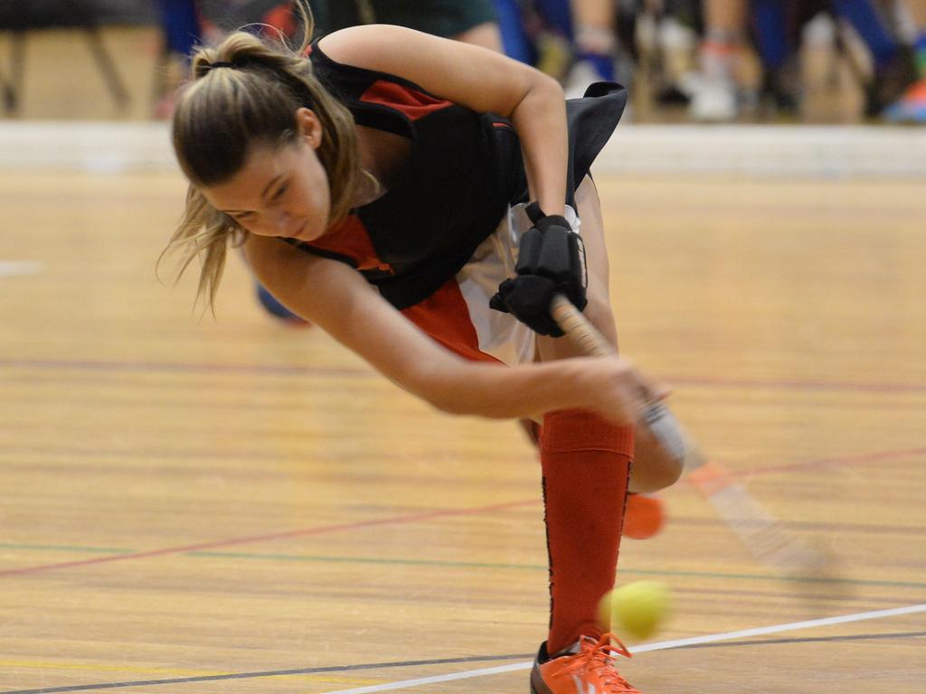 Jess Moffat fast established a reputation as a gifted indoor hockey player.