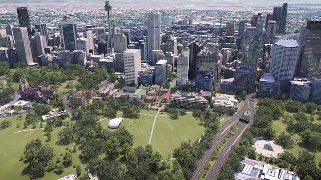 new video/renders shared by the PM/Premier today of the new Macquarie Street East precinct