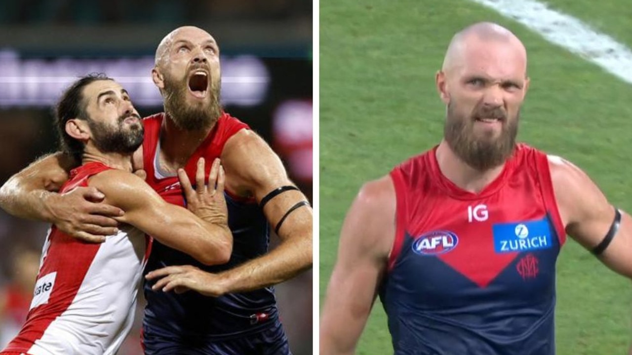 Brodie Grundy got the better of Max Gawn.