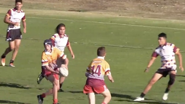 Screen grab for NRL schoolboys