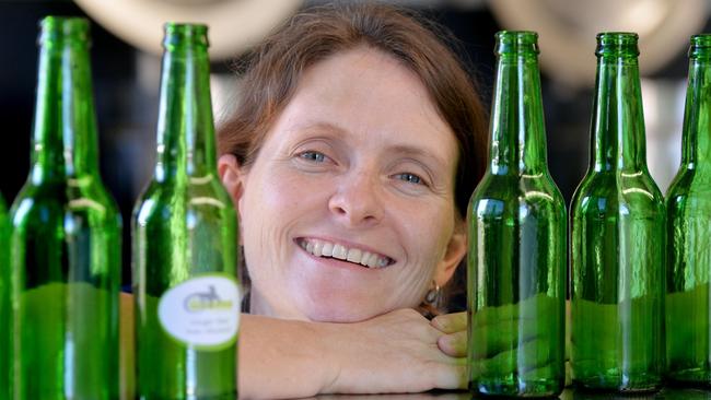 Mackay's Goanna Brewing owner Linda Palmer. Picture: Tony Martin.