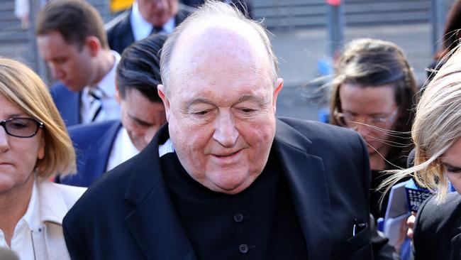 Archbishop Philip Wilson was found guilty at Newcastle Local Court. Picture: AAP / Peter Lorimer