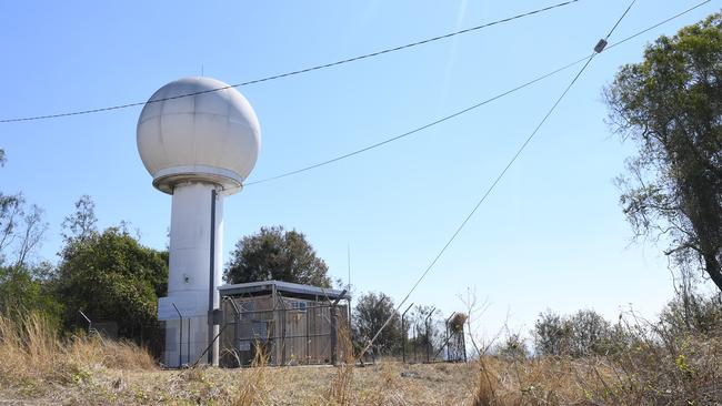 The Marburg weather radar station located at The Bluff.