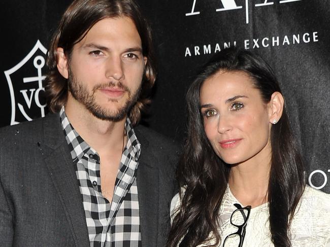 NEW YORK, NY - JUNE 09:  Actors Ashton Kutcher and Demi Moore attend The Urban Zen Stephan Weiss Apple Awards at Urban Zen on June 9, 2011 in New York City.  (Photo by Stephen Lovekin/Getty Images)