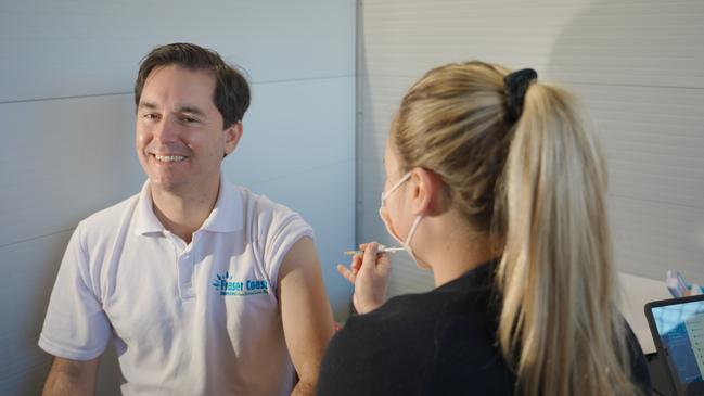 Fraser Coast Mayor George Seymour has received his second Covid vaccination.