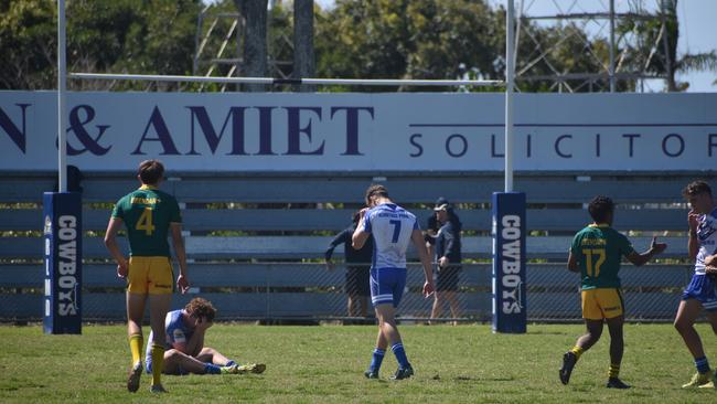 Heartbreak for Ignatius Park in the Aaron Payne Cup. Picture: Matthew Forrest