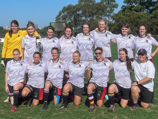 The Flying Bats FC Women's team, a female soccer team with five transgender female players has won the pre-season women's football competition, the Beryl Ackroyd Cup, scoring 4-nil in the finals on Sunday March 24.