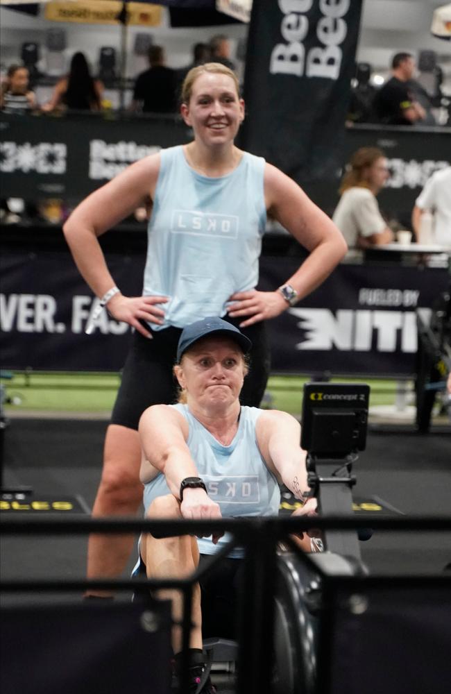 10000 athletes put their fitness to the test in a massive Hyrox competition this weekend (14-15 Dec) at Melbourne Exhibition and Convention Centre. Picture Valeriu Campan