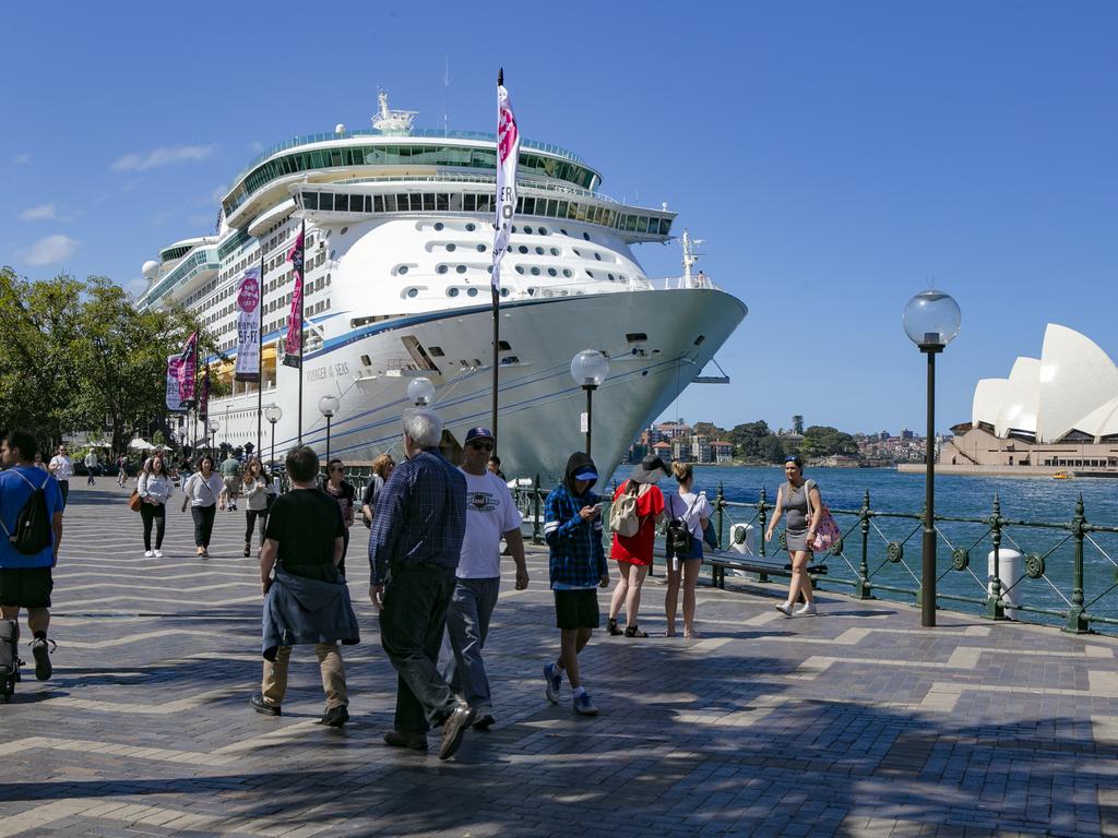 Cruising is popular in Australia.