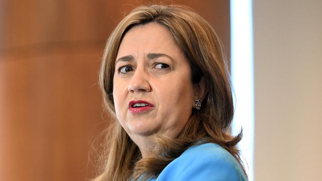 On Friday, Palaszczuk refused the calls for a wide-ranging inquiry but said cabinet would on Monday consider the recommended inquiry into the CCC and its powers. Picture: NCA NewsWire / Dan Peled