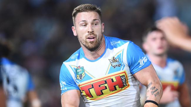 North Queensland Cowboys v Gold Coast Titans from 1300 Smiles Stadium, Townsville. Titans Bryce Cartwright. Picture: Zak Simmonds