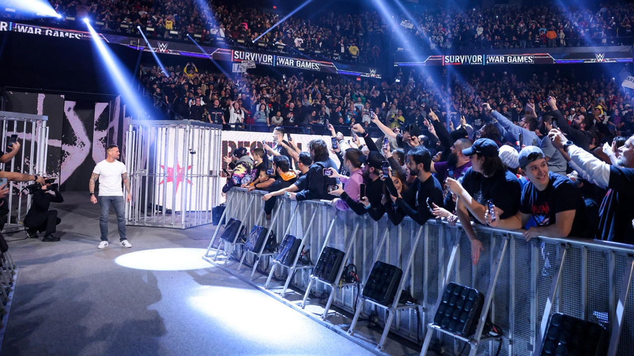 CM Punk makes stunning WWE return at Survivor Series months after AEW firing. Picture: WWE