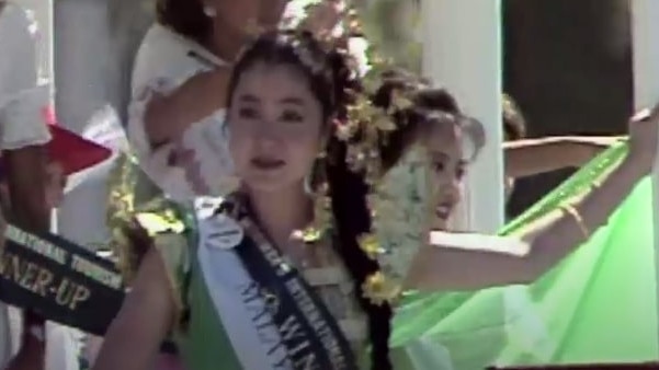 Michelle Yeoh was crowned Moomba Queen in a 1985 beauty pageant in Melbourne. Picture: Courtesy of ABC