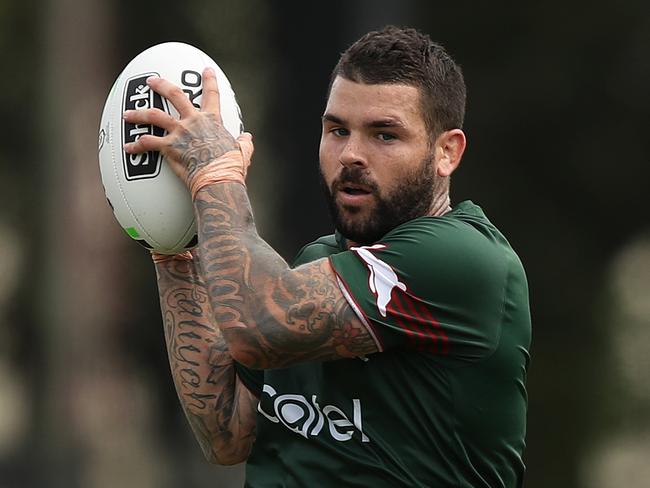 Adam Reynolds during South Sydney NRL training at Redfern Oval, Sydney. Picture: Brett Costello