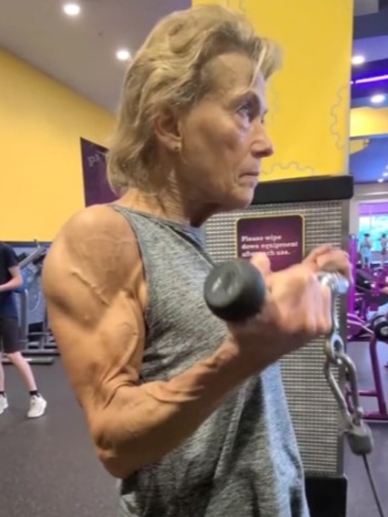 Granny 62 Shows Off Ripped Biceps After Getting Trolled The Advertiser