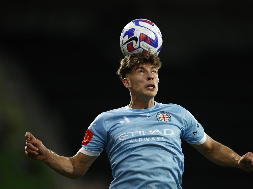 Jordan Bos will miss Melbourne City’s clash against Brisbane Roar. Picture: Daniel Pockett/Getty Images