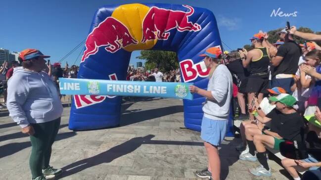 576-day run around the world ends in Brisbane