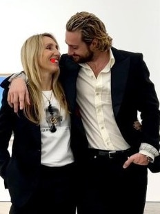 Aaron Taylor Johnson and his wife Sam Taylor-Johnson have gone viral on TikTok because people are shocked by their age-gap romance. Picture: Instagram