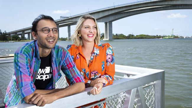 Councillors Jonathan Sri and Kara Cook have both been voted back in. Picture: AAP Image/Renae Droop