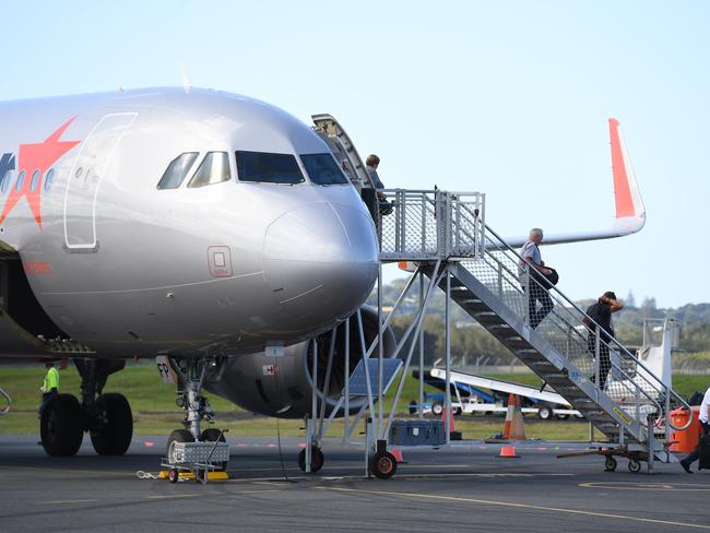 Jetstar resumes flights to Ballina during the COVID-19 pandemic crisis.