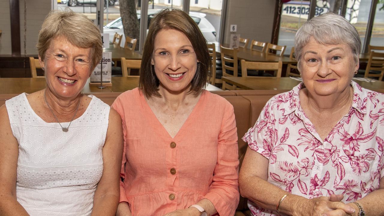 (From left ) Sandy Bartlett, Jo Craig-Havern and Helen Bland.