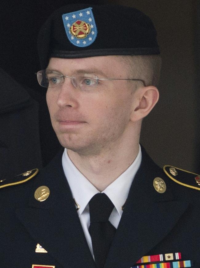 Bradley Manning in the US Army.