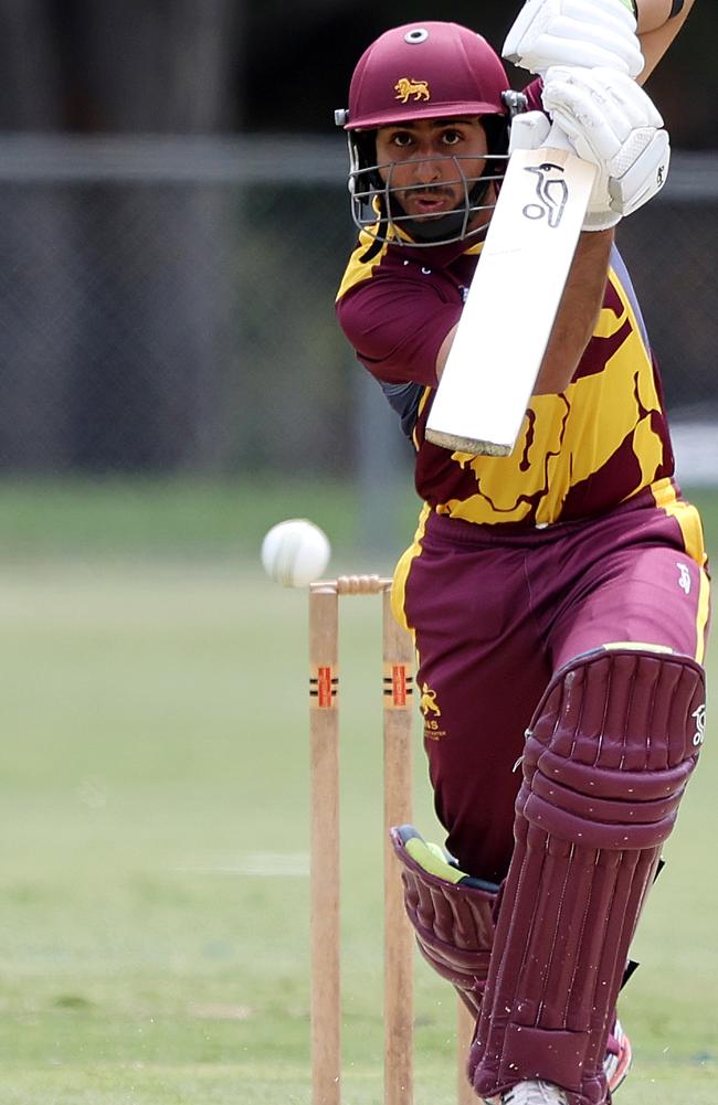 Lions leader Ejaaz Alavi hit 70 and took four wickets against Dandenong.