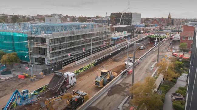 Buckley St underpass timelapse