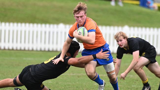 Marist College Ashgrove player Tom Howard got the Doubles Daley medal on Saturday.