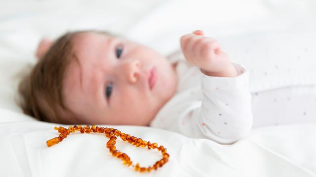 Amber teething necklace: TikTok mum warns about the dangers of baby item