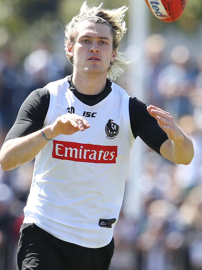 Darcy Moore looms as a key piece of the Steven May puzzle. Pic: Michael Klein