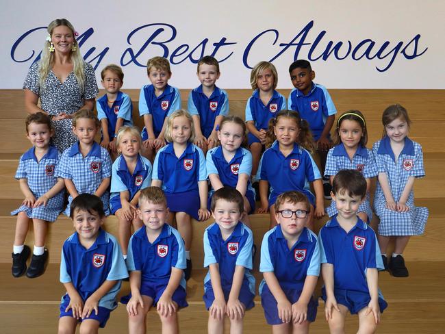 Cannonvale State School Prep 2 Back Row L-R: Jadee-Lee Etchells (Teacher), Xavier, Lucas, Spencer, Jake, Elijah. Middle Row L-R: Alexis, Isabelle, Marley, Emma, Lacey, Manaia, Rubi, Chloe Front Row L-B Cash, Lachlan, Hayden, **, Theodore.