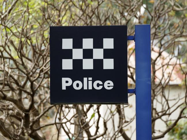 SYDNEY, AUSTRALIA - NewsWire Photos, September 7, 2024. GENERIC. Police sign outside Surry Hills Police Station. Picture: NewsWire / Max Mason-Hubers