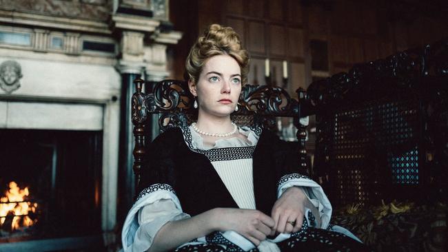 Emma Stone in The Favourite. Picture: Supplied