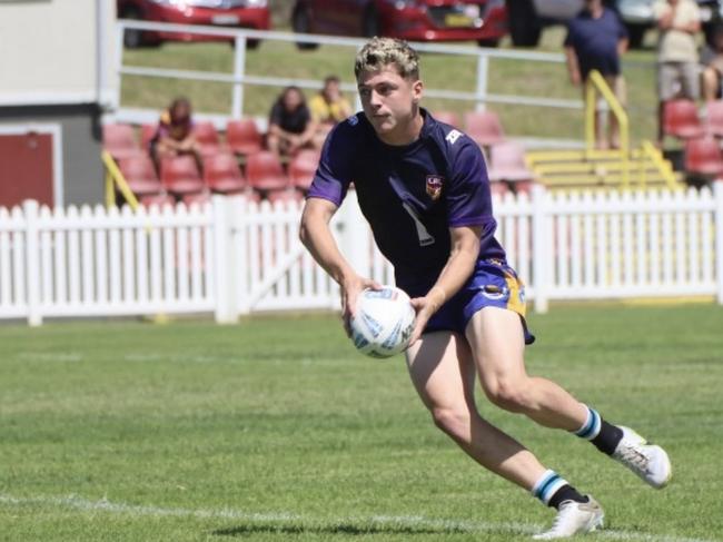 Jackson Reick of the Illawarra South Coast Dragons Laurie Daley Cup side. Picture: Contributed