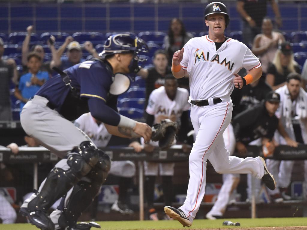 Garrett Cooper is one of many Marlins who contracted the virus.