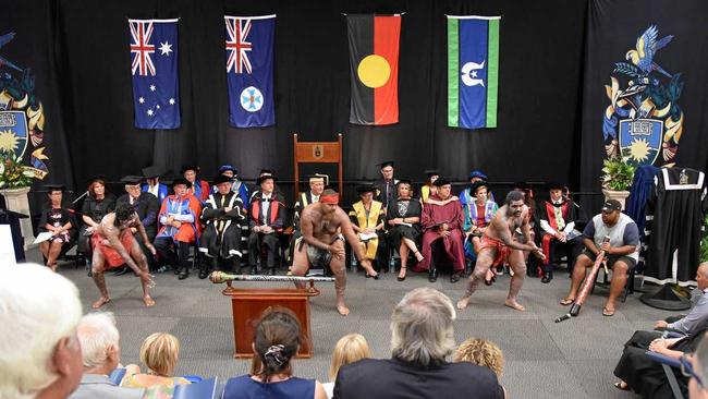 Opening ceremony of Professor Klomp's installation as Vice Chancellor of CQUniversity. Picture: contributed