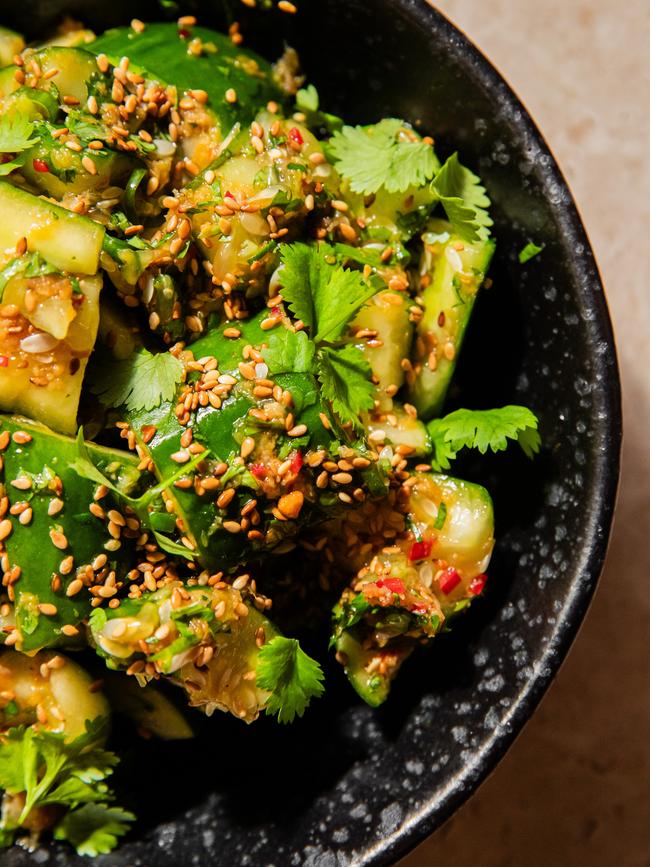 A cooling cucumber salad with plenty of flavour. Photo: Nikki To / TWAM