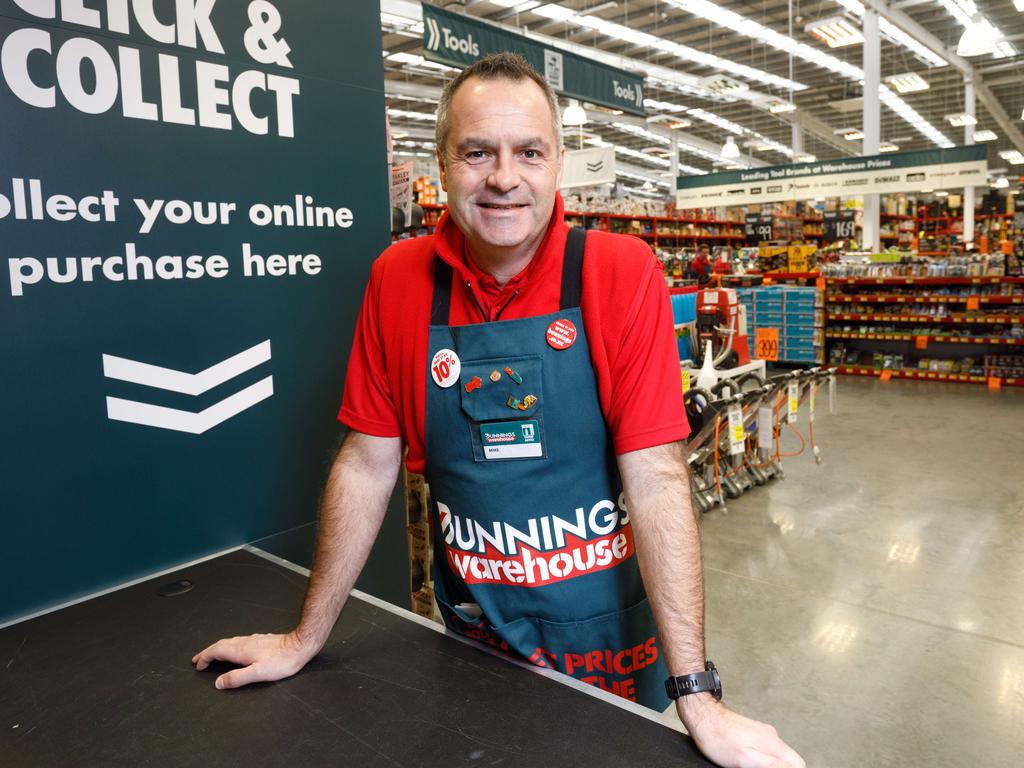 Bunnings boss Michael Schneider. Picture: Peter Mathew