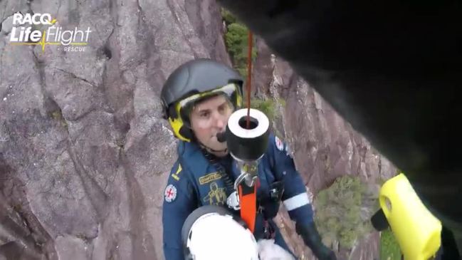 Man rescued from Scenic Rim cliff face