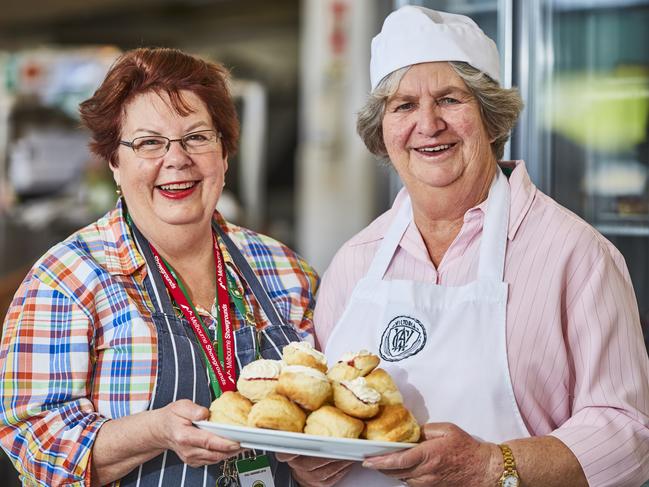 The CWA Kitchen’s homemade cooking, including fresh scones, is always a huge hit at the Royal Melbourne Show. Picture: Supplied