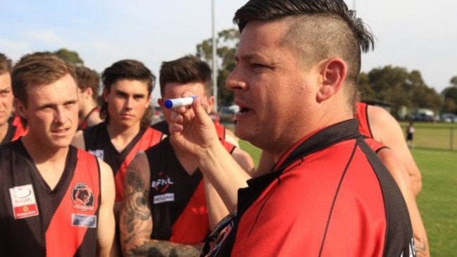 Kilsyth coach Simon Caldwell. Picture: Davis Harrigan