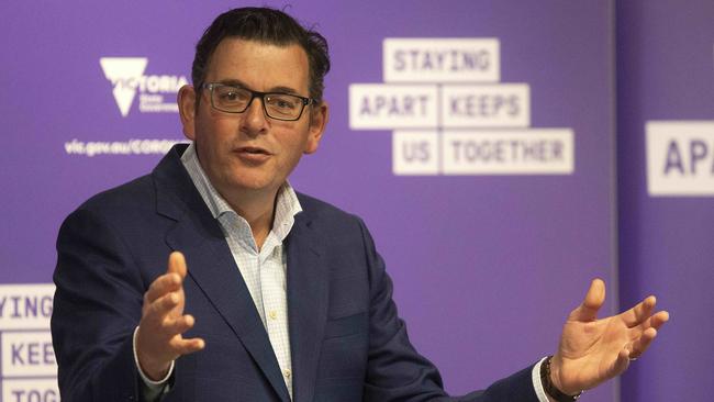 Victorian Premier Daniel Andrews. Picture: Sarah Matray