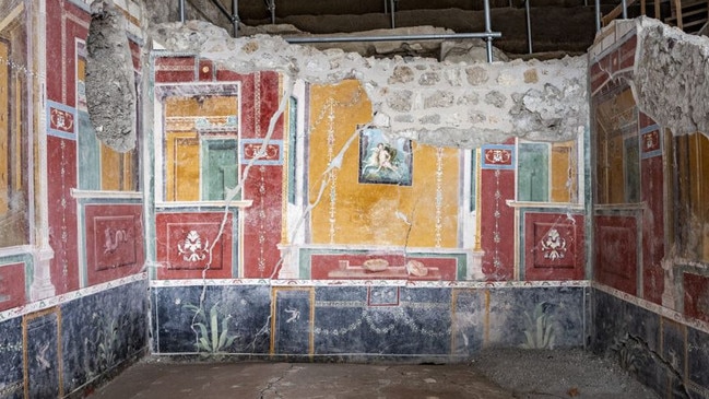 The walls were very intricate. Picture: Supplied
